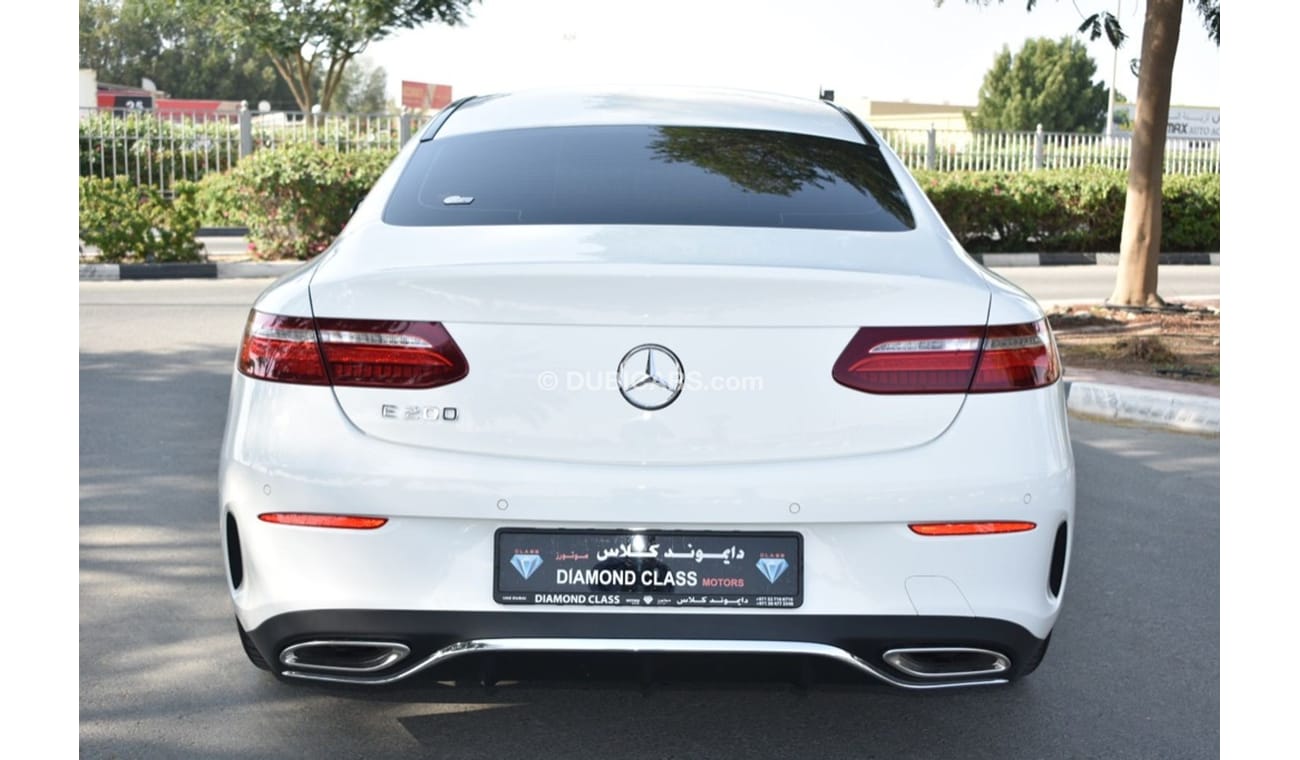 Mercedes-Benz E 200 Coupe Mercedes Benz E200 2019 gcc