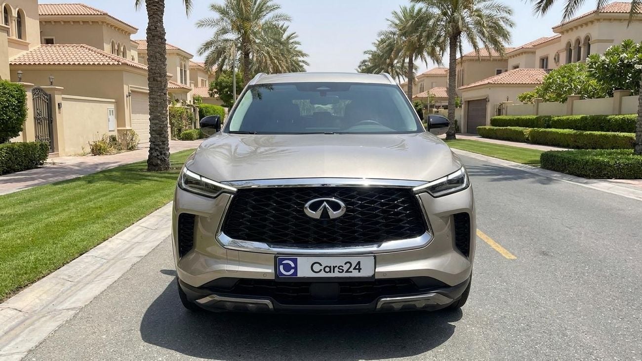 Infiniti QX60 2022 | AED 1444/Month | 0 DP | 30 Day Return | Warranty | Service History