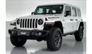 Jeep Wrangler Rubicon X Unlimited | 1 year free warranty | 0 down payment | 7 day return policy