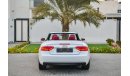 Audi A5 2015 Cabriolet - Full Service History - GCC - AED 1,351 Per Month - 0% DP