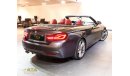 بي أم دبليو 420i Brand New BMW 420i Cabrio M-Sport, BMW Warranty, GCC