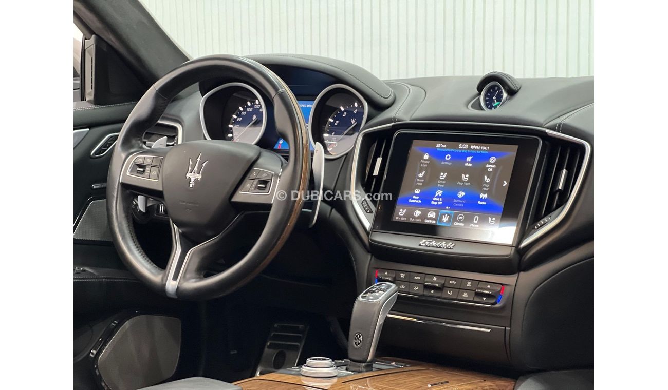Maserati Ghibli 2019 Maserati Ghibli GranLusso, Warranty, Full Maserati Service History, Excellent Condition, GCC