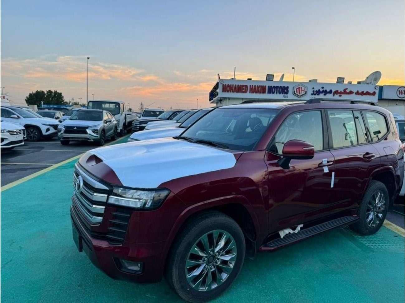 تويوتا لاند كروزر New 2026 Toyota Land cruiser 3500cc GXR Twin Turbo Petrol Automatic Zero KM