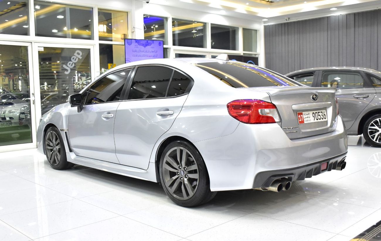 سوبارو امبريزا WRX EXCELLENT DEAL for our Subaru WRX AWD ( 2017 Model ) in Silver Color GCC Specs