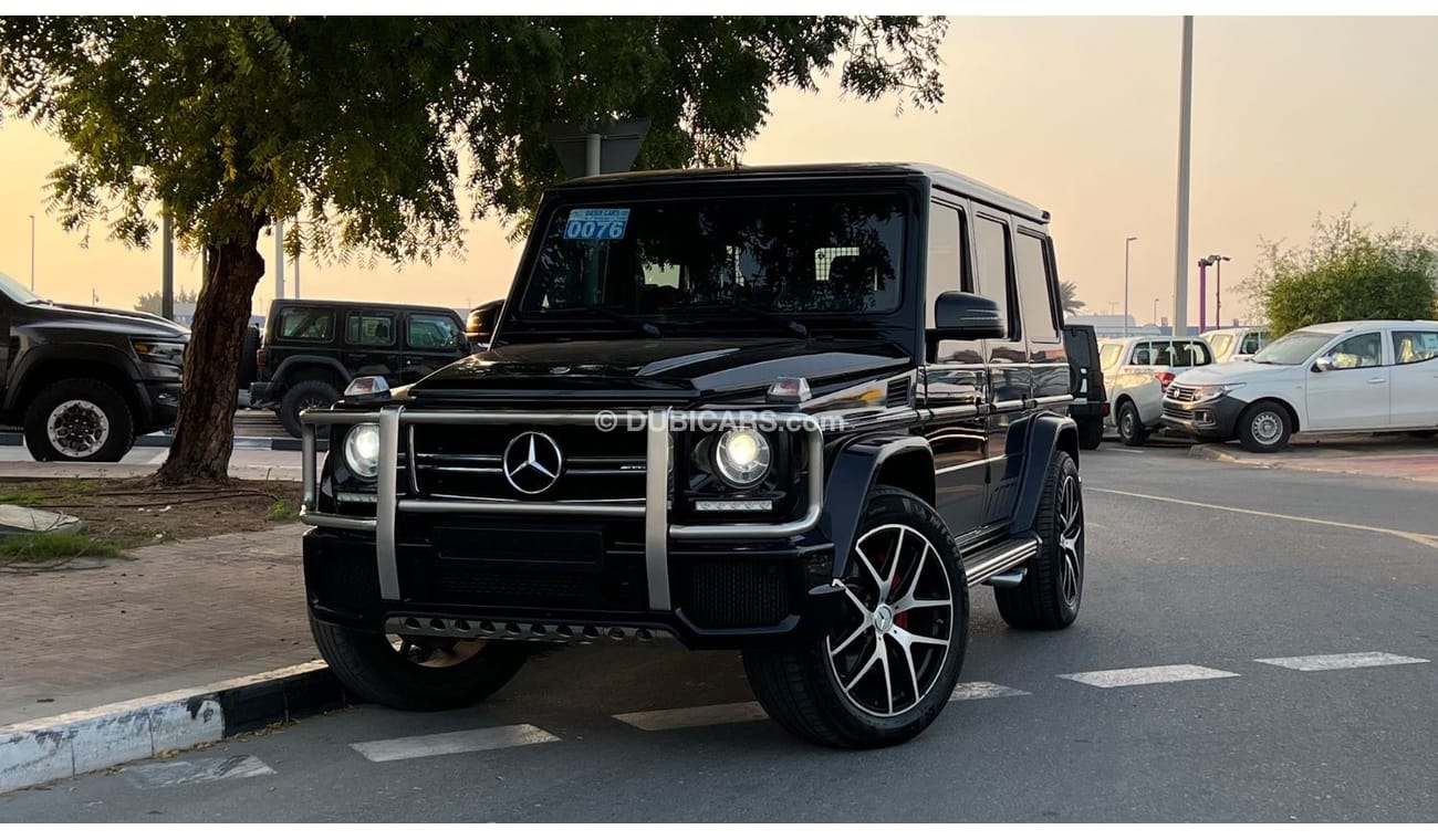 Mercedes-Benz G 63 AMG 5.5L Bitrubo Partial Service History 2016 GCC