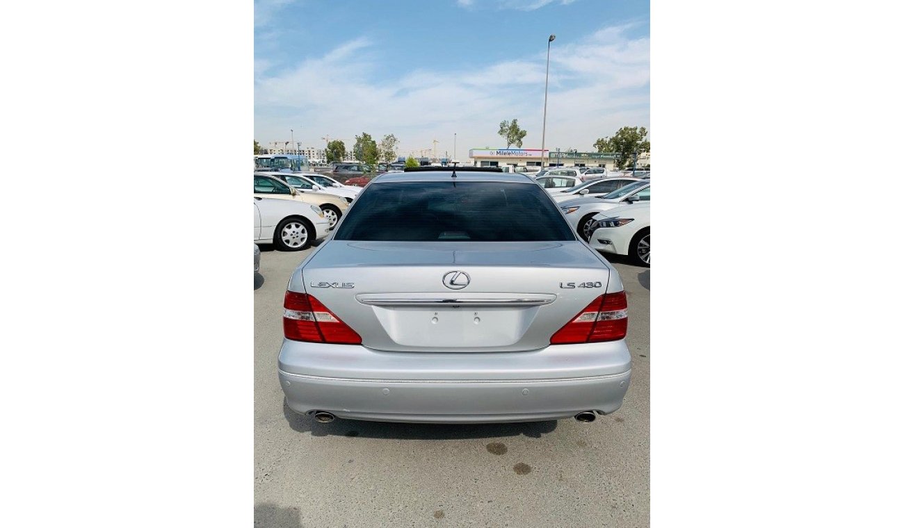 لكزس LS 430 2006 SILVER HALF ULTRA