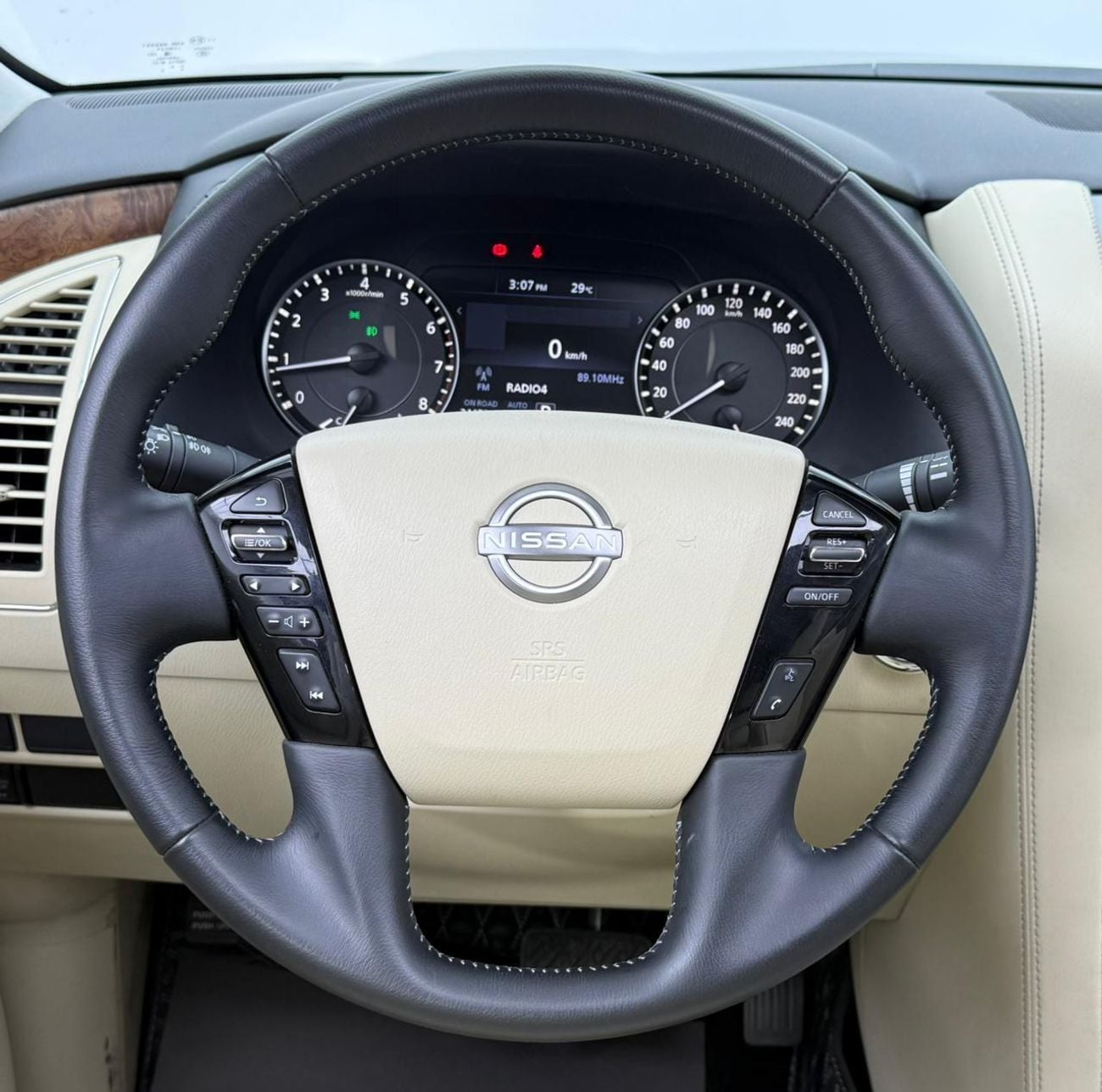 نيسان باترول SE 4.0L 2023 Nissan Patrol AWR SE ,Nissan Warranty+Service contract+Full Service History ,GCC