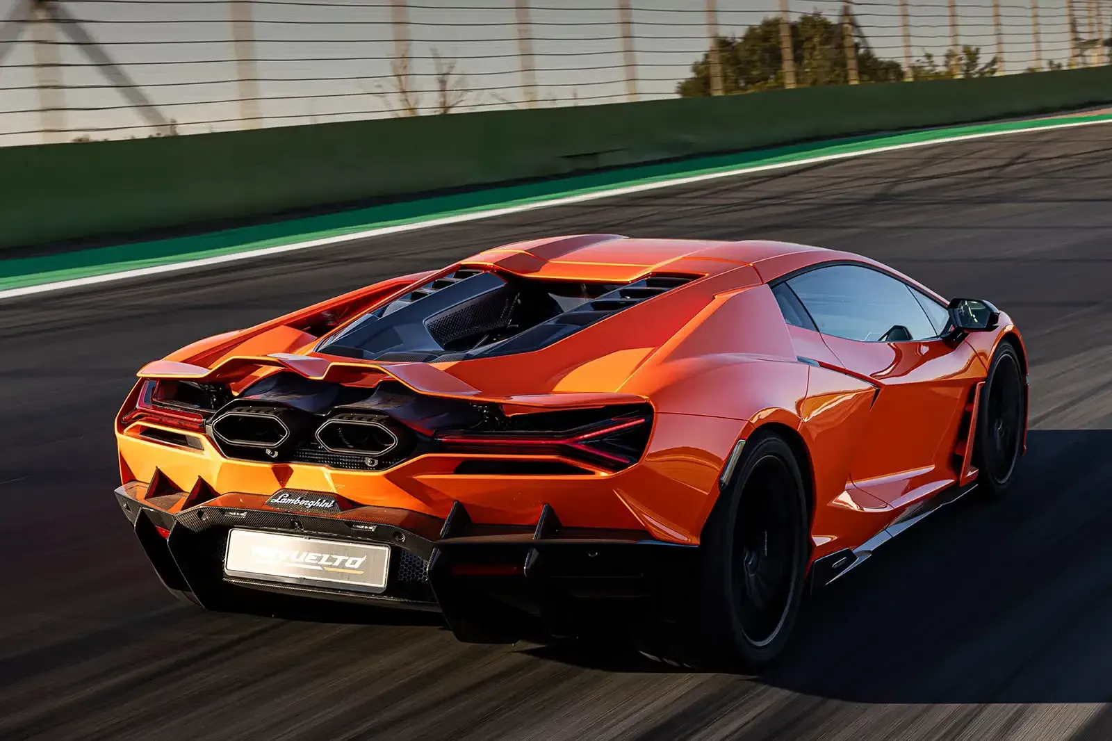 Lamborghini Revuelto exterior - Rear Right Angled