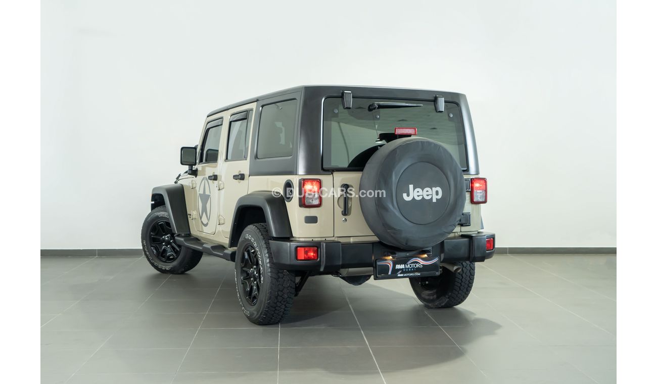 Used 2017 Jeep Wrangler Willys Wheeler / Full Jeep Service History & 5 Year Extended Warranty