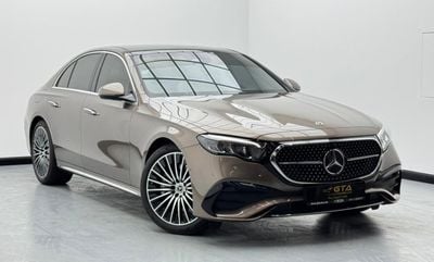 Mercedes-Benz E200 2.0L 2025 Mercedes-Benz E 200, 2029 Mercedes Warranty And Service Pack, GCC