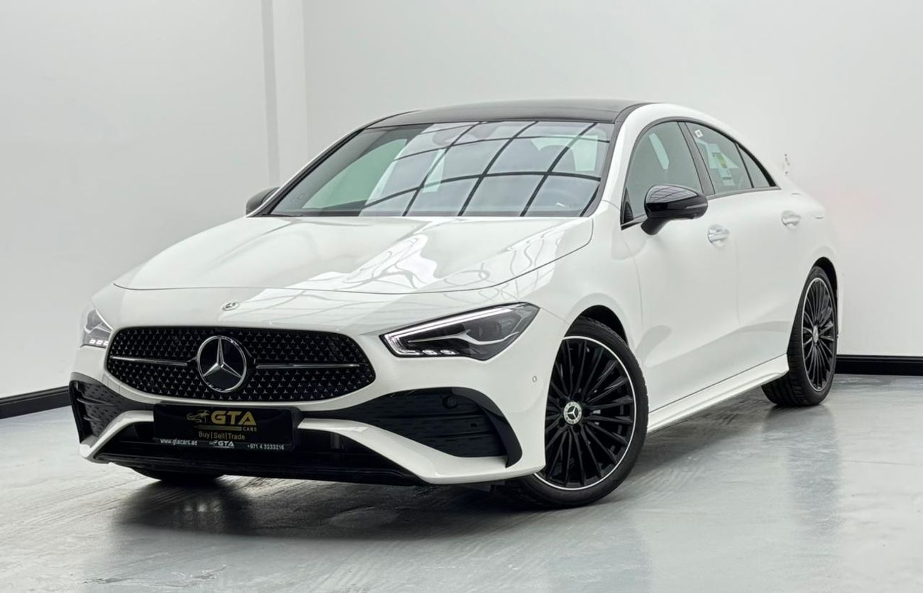 مرسيدس بنز CLA 200 2025 Mercedes-Benz CLA200 AMG Premium+, *Brand New*, 2027 Mercedes Warranty, Night package, GCC