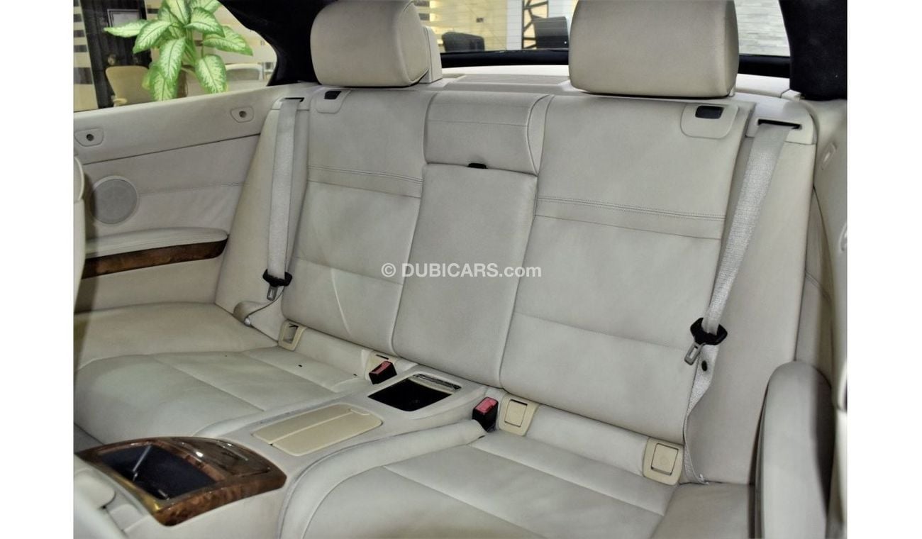 BMW 320i EXCELLENT DEAL for our BMW 320i Convertible ( 2008 Model ) in White Color GCC Specs