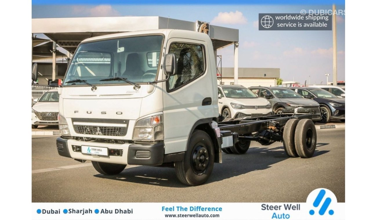 Mitsubishi Canter Fuso 4.2L M/T 4x2 Diesel Long Chassis | 100L Fuel Tank | POWER STEERING | 2023