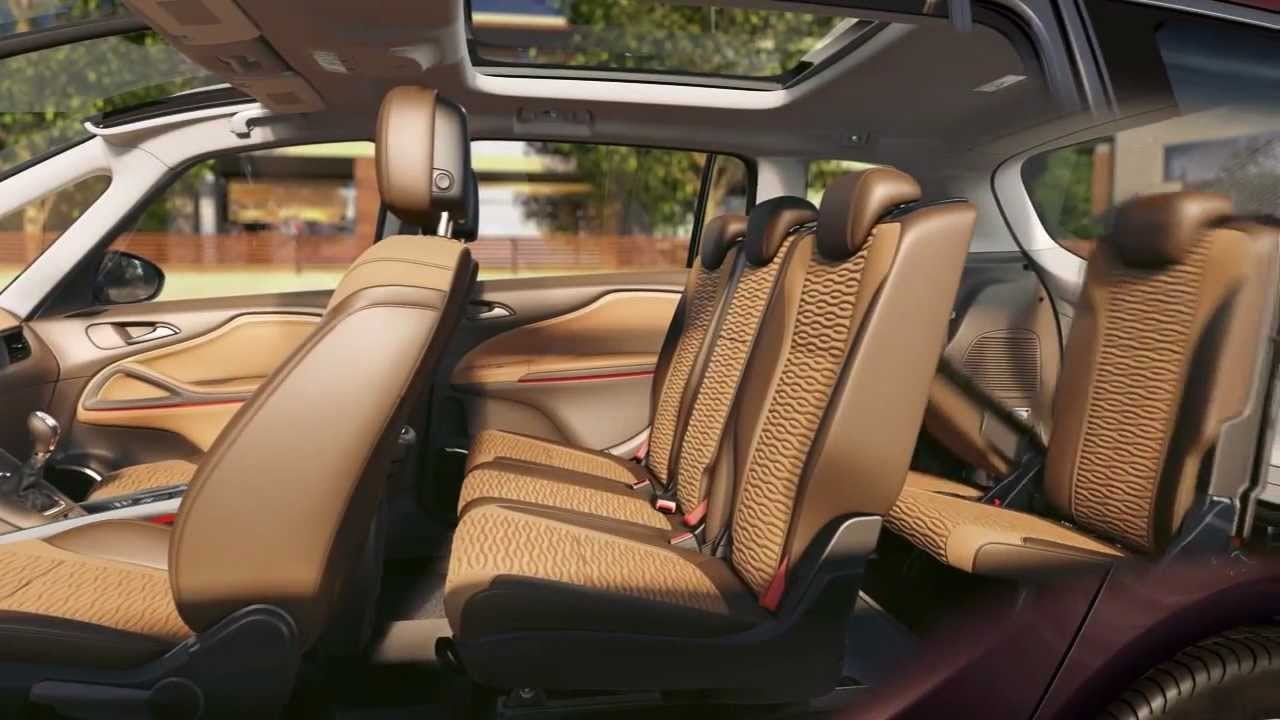 Opel Zafira interior - Seats