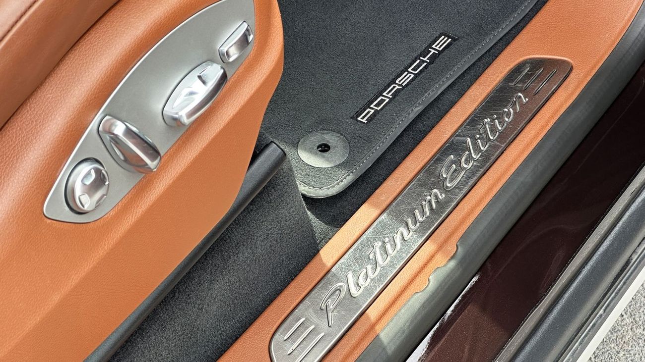 بورش كايان S Platinum Edition 2018 Full Service History GCC