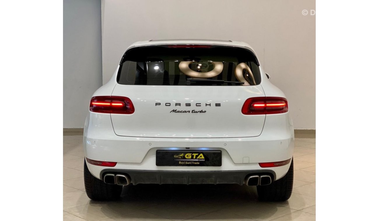 بورش ماكان 2014 Porsche Macan Turbo, Full Porsche Service History, Warranty, GCC