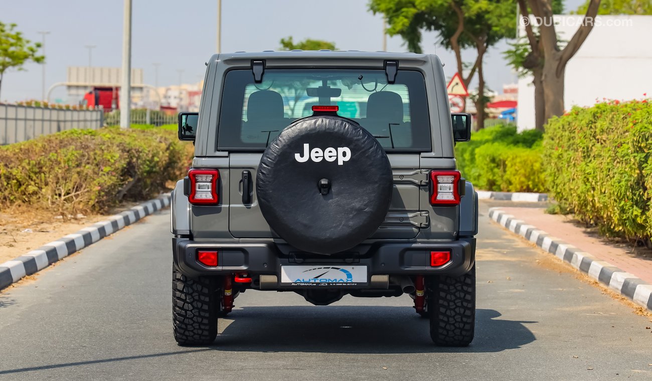 Jeep Wrangler Rubicon 4X4 V6 3.6L , GCC , 2021 , 0Km , W/3 Yrs or 60K Km WNTY @Official Dealer