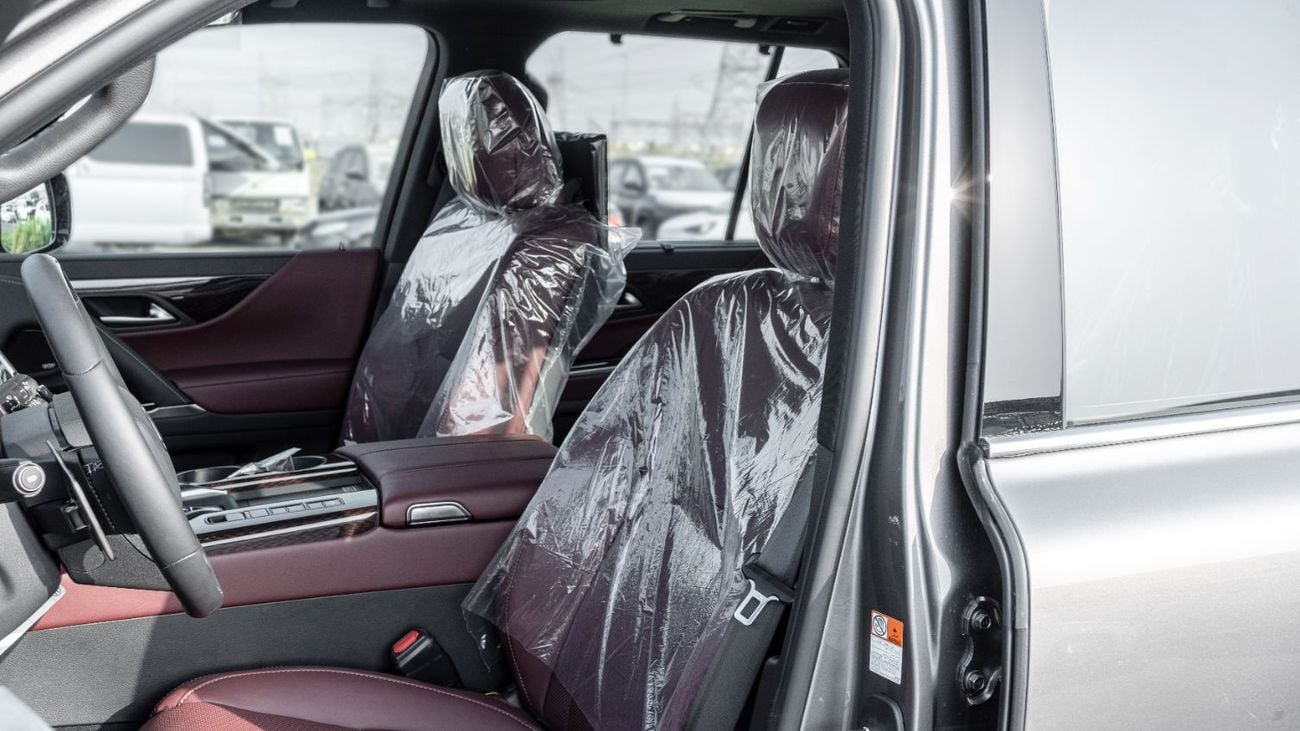 Lexus LX700h 2026 Lexus LX700h Signature 3.5L AT Hybrid With Auto Park (Gray-Red)