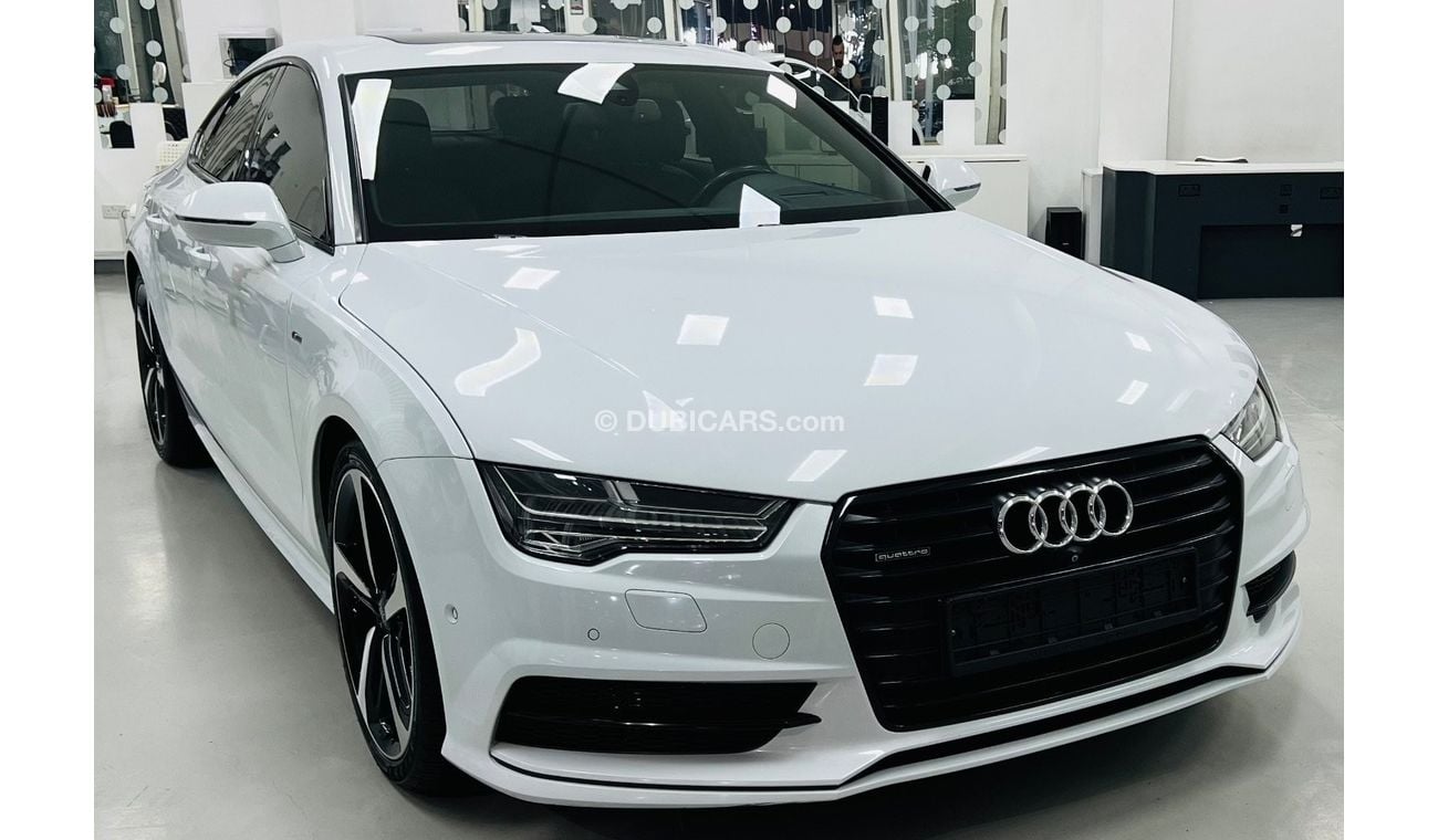 Audi A7 50 TFSI Exclusive GCC .. Original Paint .. Perfect Condition .. Top Range .