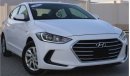 Hyundai Elantra GL Hyundai Elantra 2018 GCC in excellent condition without accidents