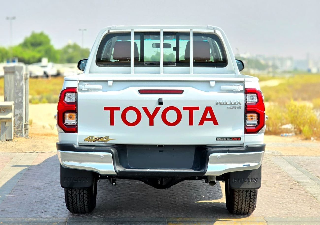 Toyota Hilux TOYOTA HILUX DIESEL 2.4 DOUBLE CABIN - AT - FULL OPTIONS - PUSH START - 2025 MODEL - WHITE INSIDE RE