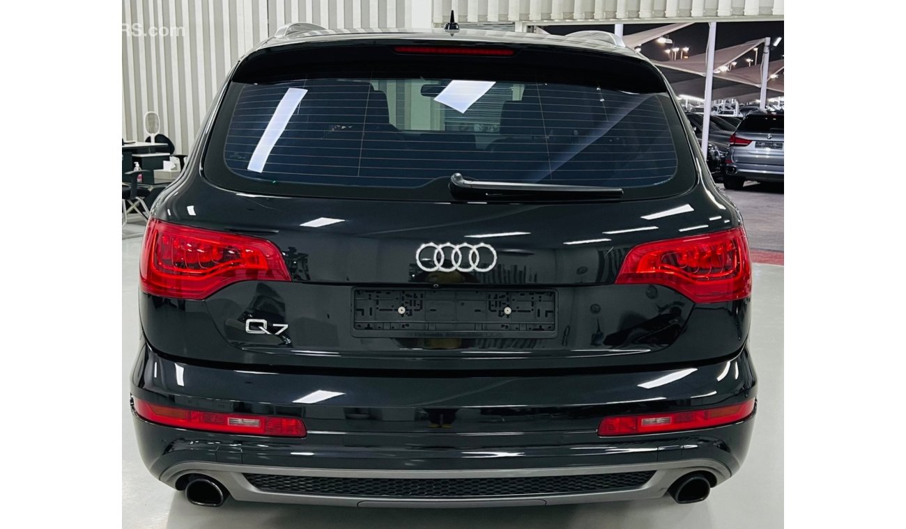 Audi Q7 TFSI quattro S-Line GCC .. FSH .. S line .. Perfect Condition .. V6 .