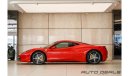 Ferrari 458 Std Italia | 2014 - GCC - Well Maintained - Full Service History - Best in Class - Excellent Conditi