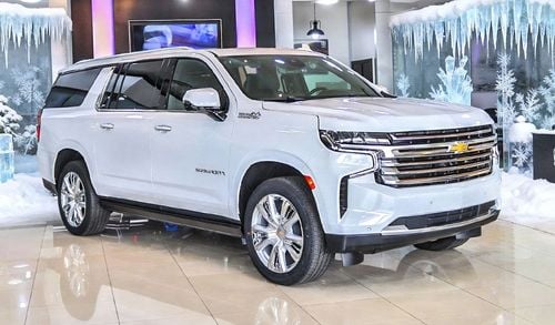 شيفروليه سوبيربان 2023 Model Chevrolet Suburban High Country, 6.2L Petrol AWD A/T