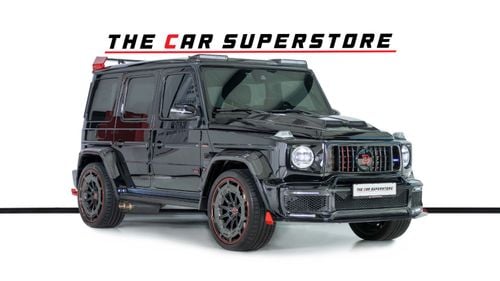 BRABUS 900 - Mercedes-AMG G 63 Brabus 900 Rocket Kit-Masterpiece Interior Black With Red Accents-Full Carbon