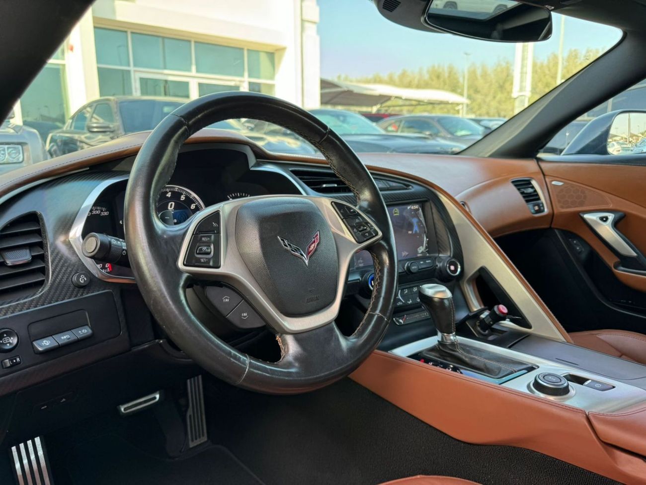 شيفروليه كورفت شيفورليه كورفت 2014 C7Z51 خليجي فل ابشن صبغ وكاله بحاله ممتازه بدون حوادث