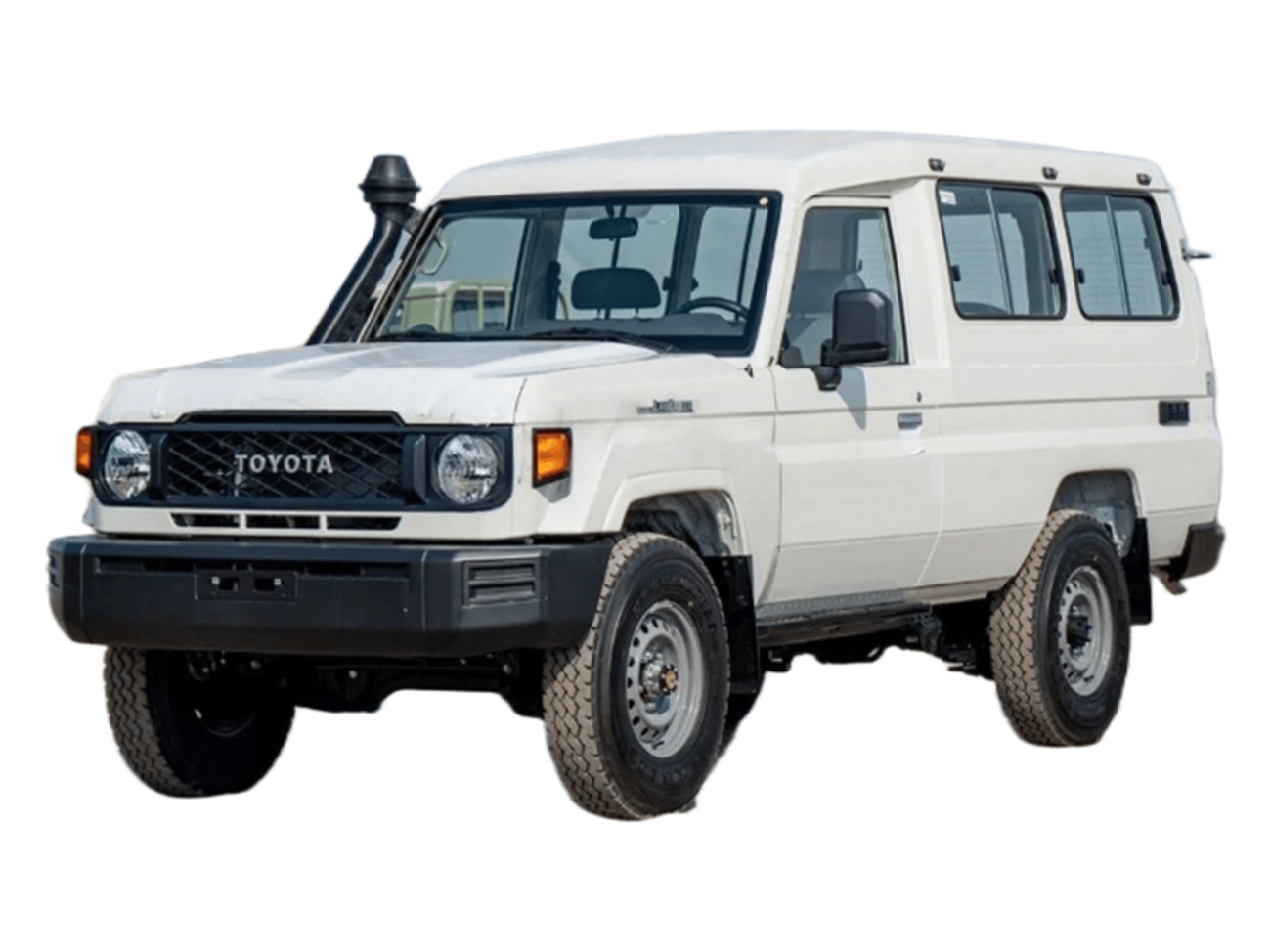 Toyota Land Cruiser 70 ECTGEN001 - 2025 TLC78 3 Door Hardtop - 4.2L Diesel Manual 6 Cylinders - Hub Lock - White