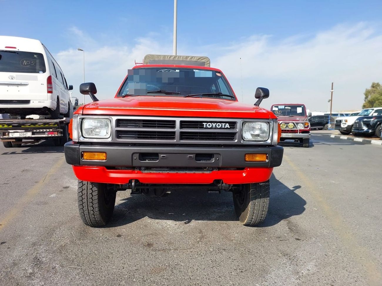 تويوتا هيلوكس TOYOTA HILUX PICKUP RHD 1987 MODEL 2.0 L PETROL MANUAL(PM19257)