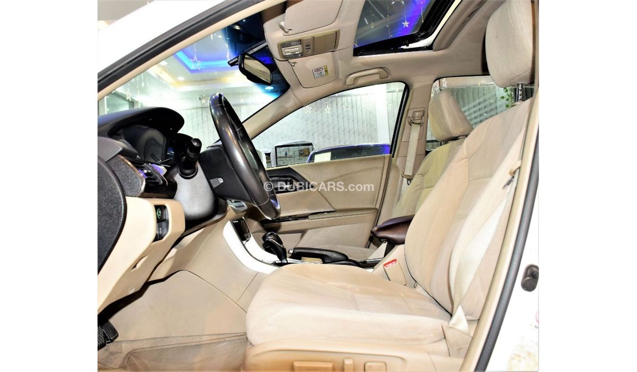 هوندا أكورد Amazing Honda Accord 2014 Model!! in White Color! GCC Specs
