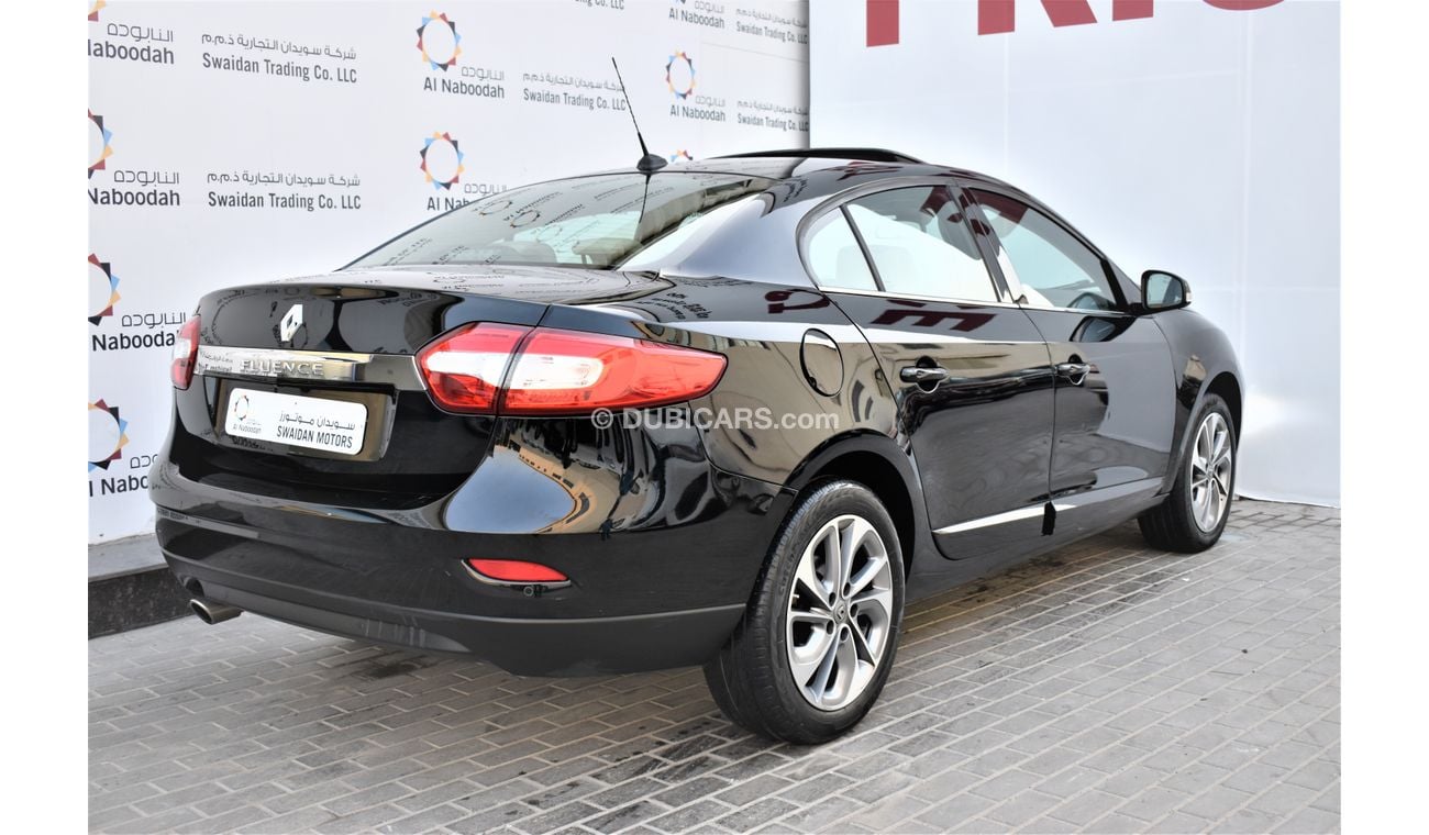 Renault Fluence 2.0L LE 2017 FULL OPTION GCC SPECS DEALER WARRANTY