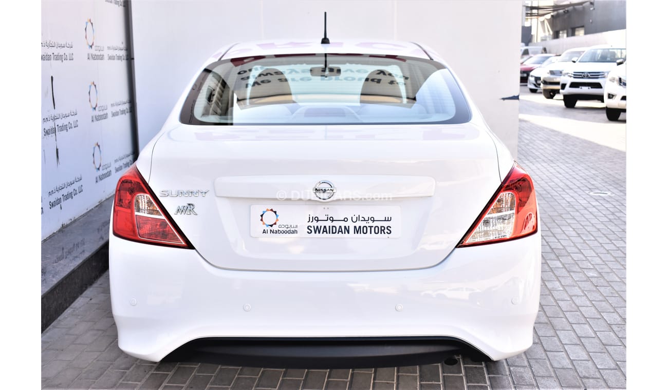 Nissan Sunny AED 609 PM | 1.5L SV GCC DEALER WARRANTY