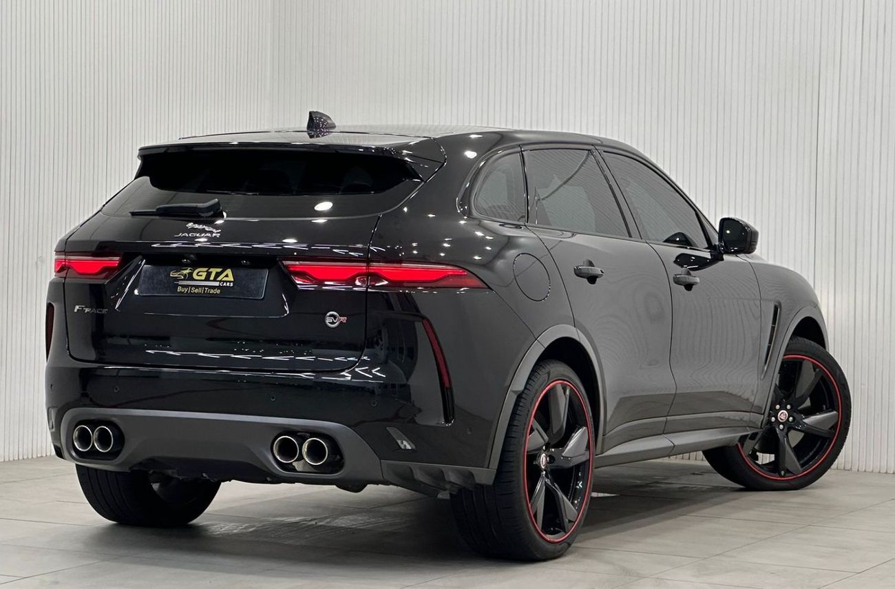 جاكوار F بيس 2022 Jaguar F-PACE SVR , Jaguar Warranty+Service Contract Till Nov 2027, Full Service History, GCC