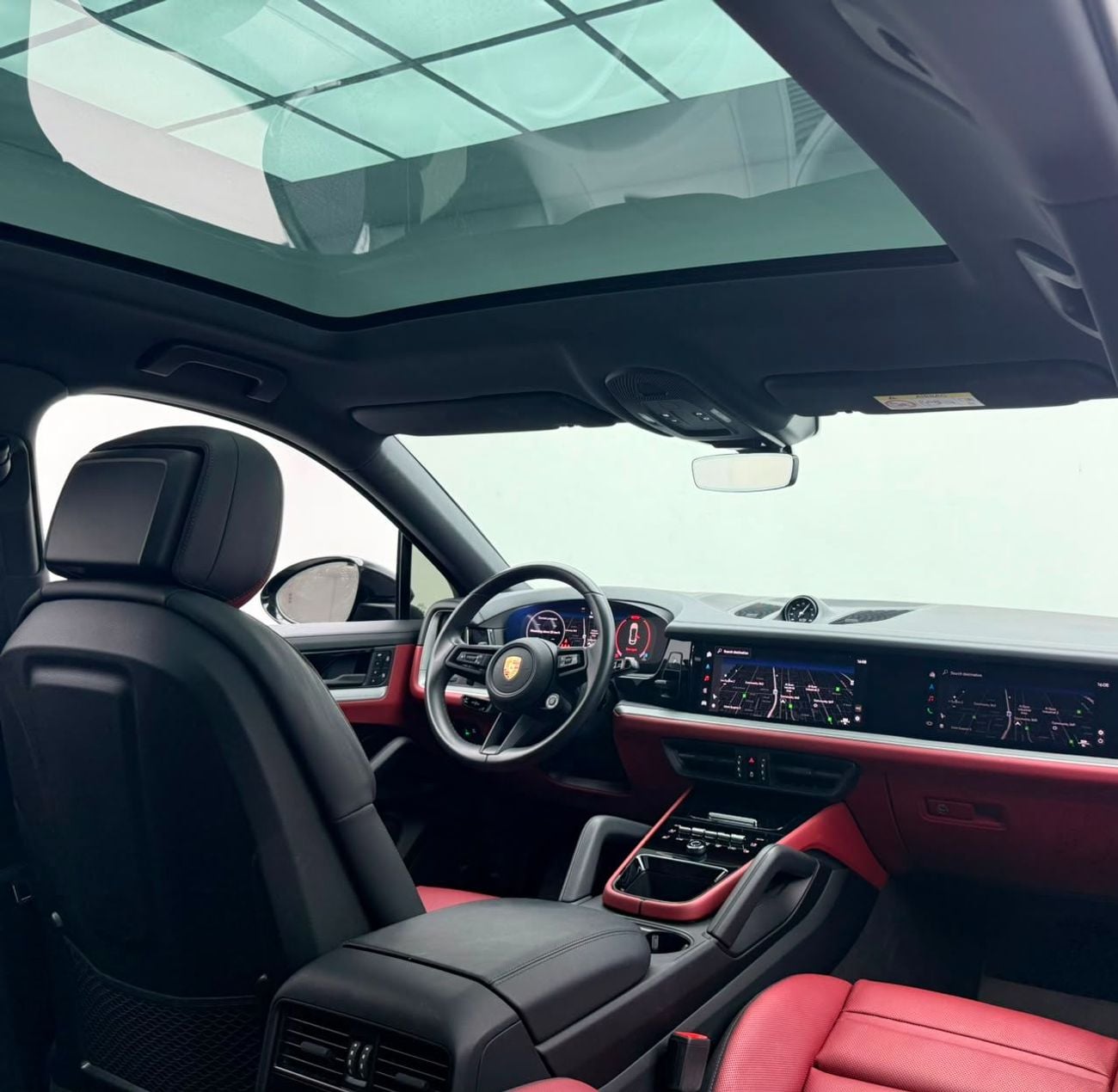 بورش كايان STD 2025 Porsche Cayenne Coupe, 2027 Porsche Warranty + Service Pack, Full Porsche Service History, 