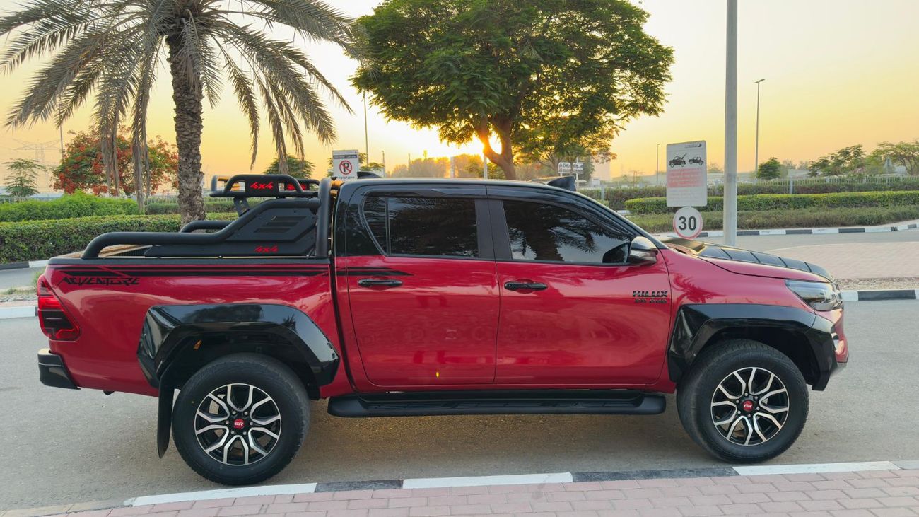 Toyota Hilux GR SPORTS MODIFIED | AUTOMATIC DIESEL 2.8L | RHD | 4WD | LED ROOF, BASKET & FENDERS