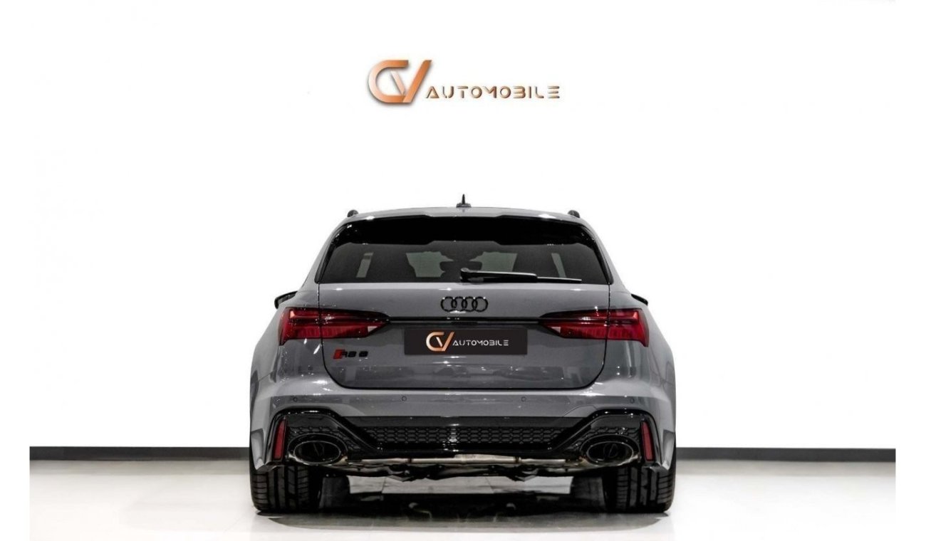 Audi RS6 EURO - With Warranty and Service Contract (Al Nabooda)