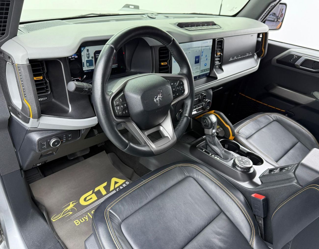 فورد برونكو Badlands 2.7L 2021 Ford Bronco Badlands Sasquatch, 2027 Ford Warranty + Service Pack, Fully Loaded,