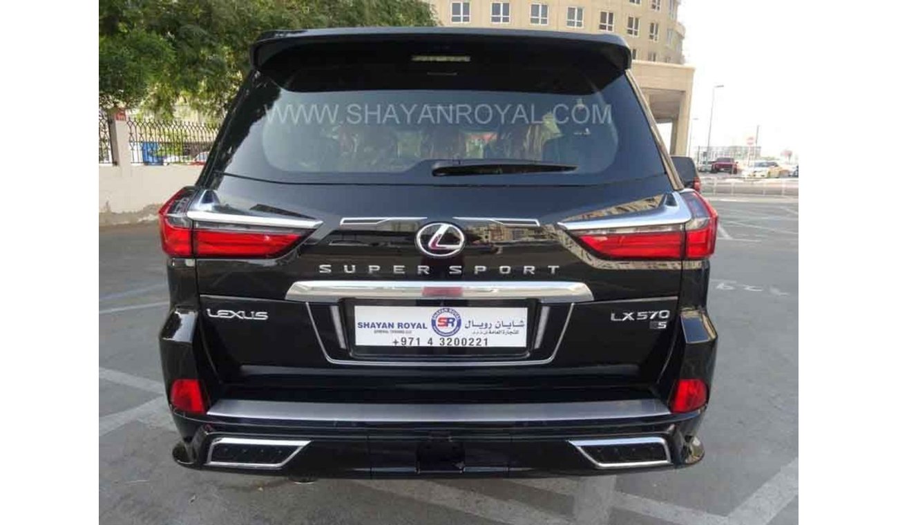 Lexus LX570 Super Sport 5.7L V8 2020 Model Full Option ( Export Only ) Not for sale in GCC Country