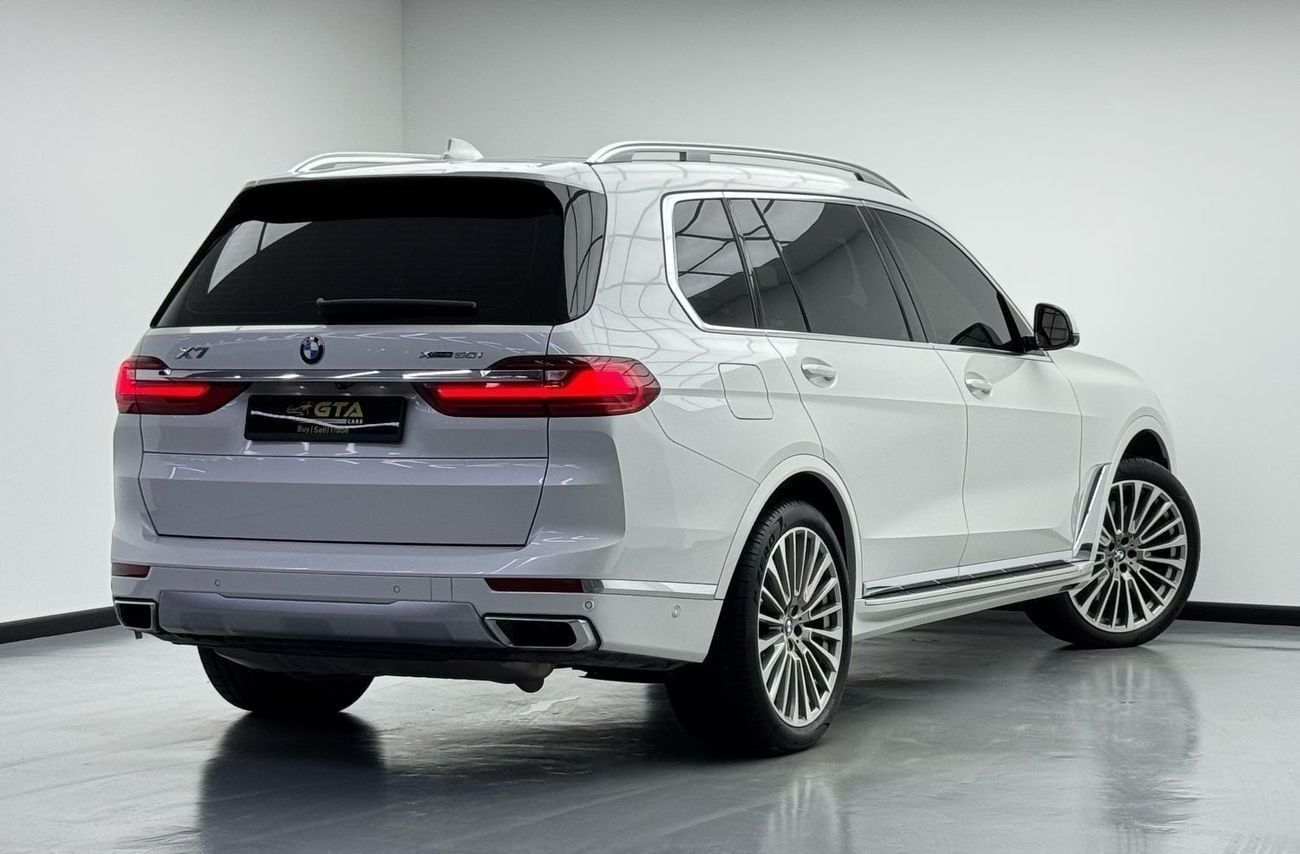 BMW X7 XDrive50i 4.4L 2019 2019 BMW X7 xDrive50i Individual, 2025 BMW Warranty + Service Package, Full Opti