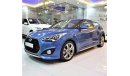 Hyundai Veloster EXCELLENT DEAL for our Hyundai Veloster TURBO 2016 Model!! in Blue Color! GCC Specs