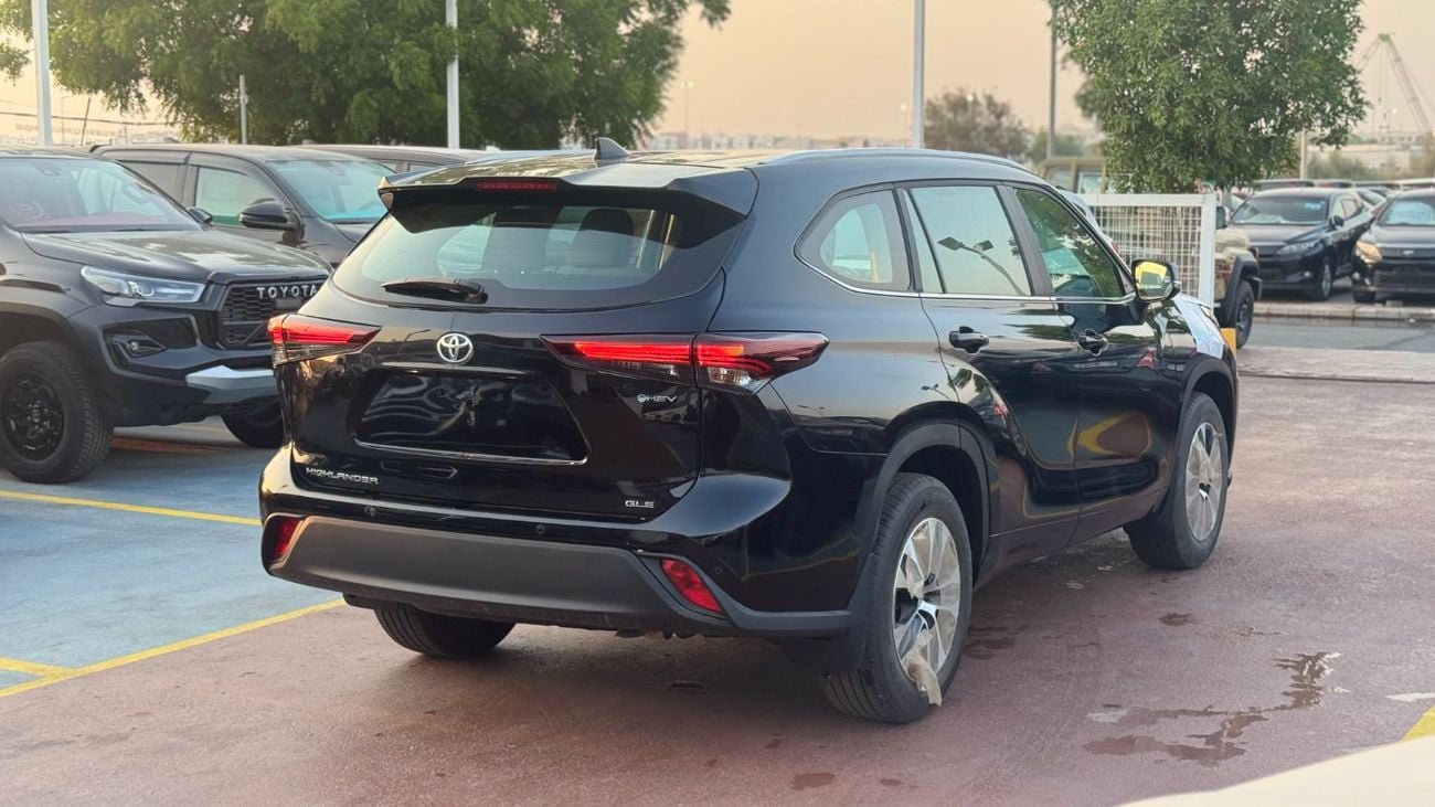 Toyota Highlander HIGHLANDER GLE HYBRID 2025 BLACK INSIDE WHITE
