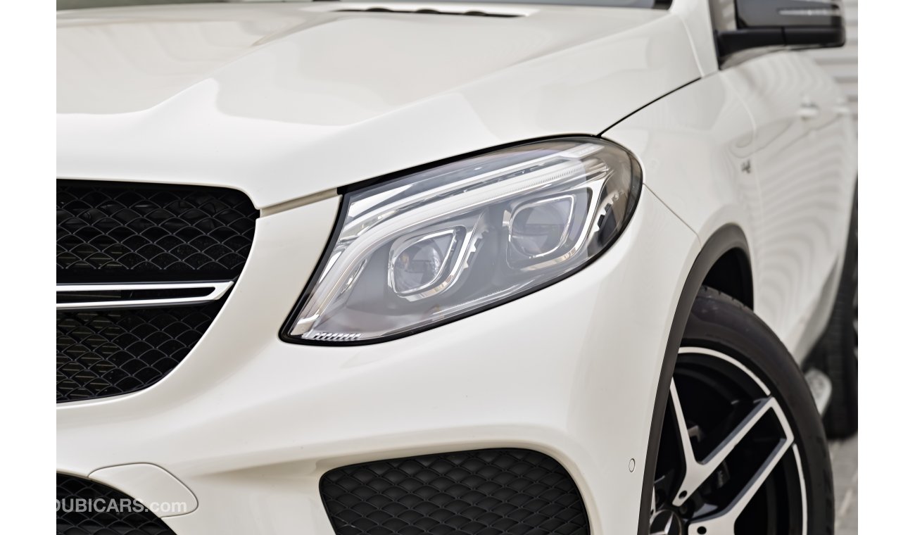 مرسيدس بنز GLE 43 AMG Coupe | 4,111 P.M  | 0% Downpayment | Immaculate Condition!