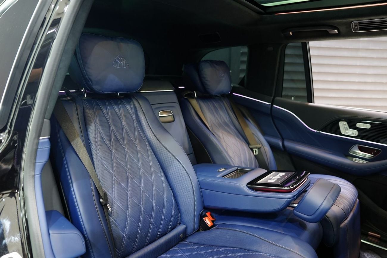Mercedes Maybach GLS600 Maybach 2025 Mercedes-Maybach GLS 600, Rare Blue Executive Interior, Rear Entertainment Screens!!