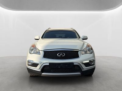 Infiniti QX50 PREMIUM 2018 Infiniti QX50 Premium | 3.7L V6 | GCC Specs | White / Brown