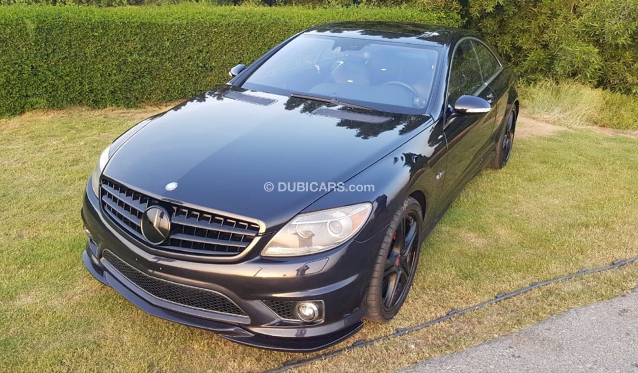 مرسيدس بنز CL 63 AMG موديل 2008  فل مواصفات فتحه سقف وكراسي جلد ونيت فيجن وتحكم كهربي كامل