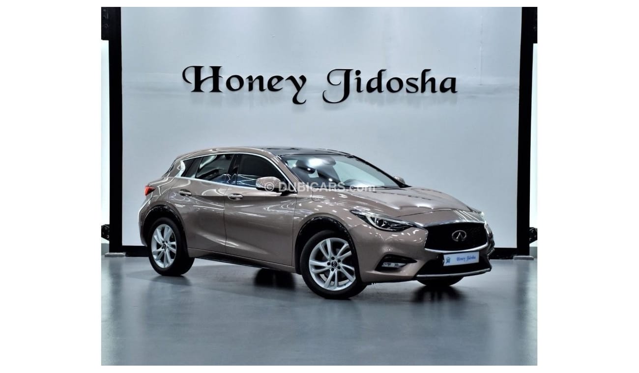 Infiniti Q30 EXCELLENT DEAL for our Infiniti Q30 ( 2018 Model! ) in Brown Color! GCC Specs