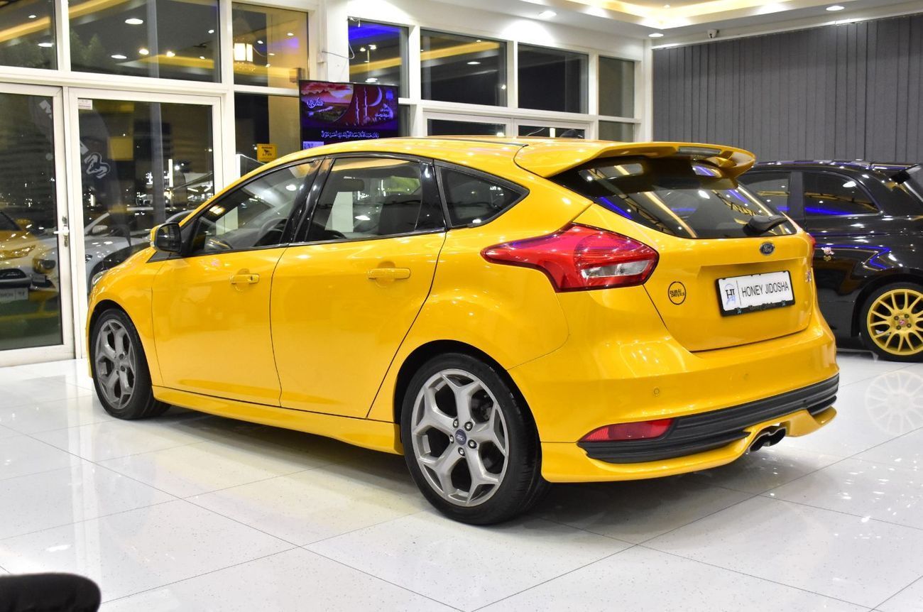 Ford Focus EXCELLENT DEAL for our Ford Focus ST ( 2016 Model ) in Yellow Color GCC Specs